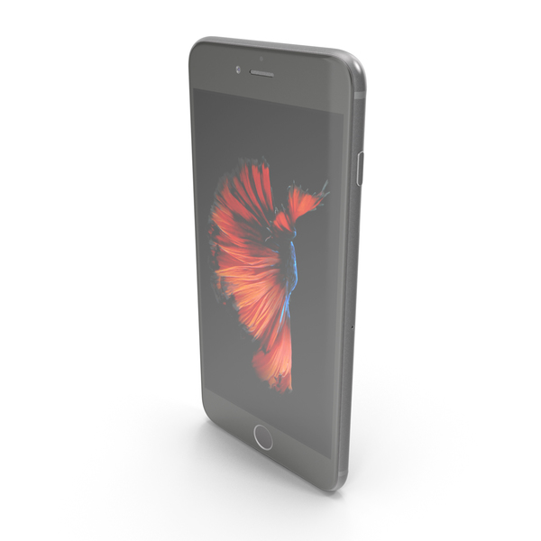 Smartphone: Apple iPhone 6s Plus Space Gray PNG & PSD Images Smartphone: Apple iPhone 6s Plus Space Gray PNG & PSD Images