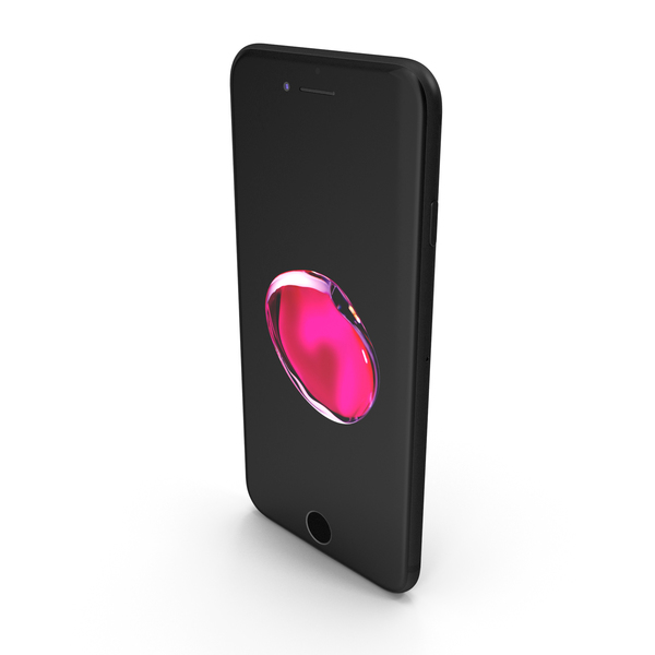 Smartphone: Apple iPhone 7 Black PNG & PSD Images Smartphone: Apple iPhone 7 Black PNG & PSD Images