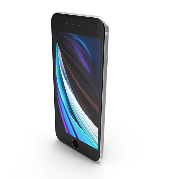 Smartphone: Apple iPhone SE (2020) White PNG & PSD Images