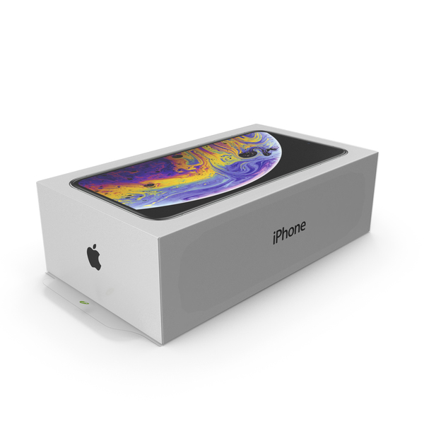 Apple iPhone Xs Box PNG & PSD Images