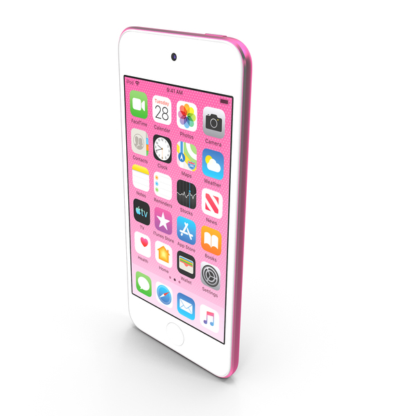 Mp3 Player: Apple iPod Touch 2019 Pink PNG & PSD Images Mp3 Player: Apple iPod Touch 2019 Pink PNG & PSD Images