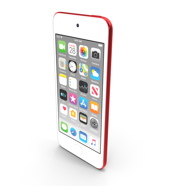 Mp3 Player: Apple iPod Touch 2019 Red PNG & PSD Images Mp3 Player: Apple iPod Touch 2019 Red PNG & PSD Images