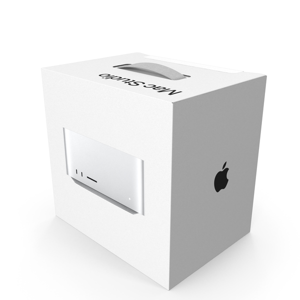 Apple Mac Studio Packaging Box PNG Images & PSDs for Download ...