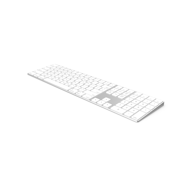 Computer: Apple Magic Keyboard Silver PNG & PSD Images Computer: Apple Magic Keyboard Silver PNG & PSD Images