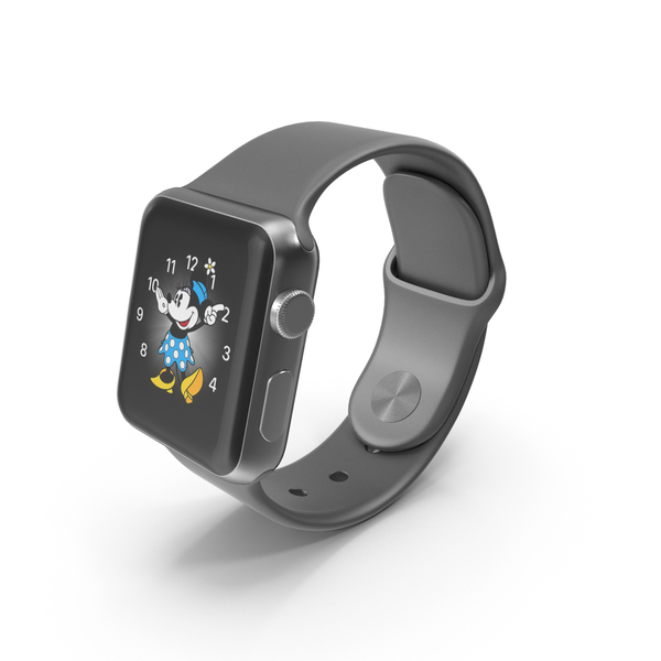 Apple Watch Series 2 38mm Space Black Stainless Steel Case Black Sport