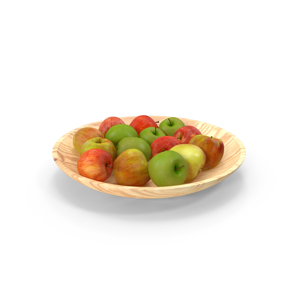 Fruit Basket: Apples With Wood Bowl PNG & PSD Images Fruit Basket: Apples With Wood Bowl PNG & PSD Images