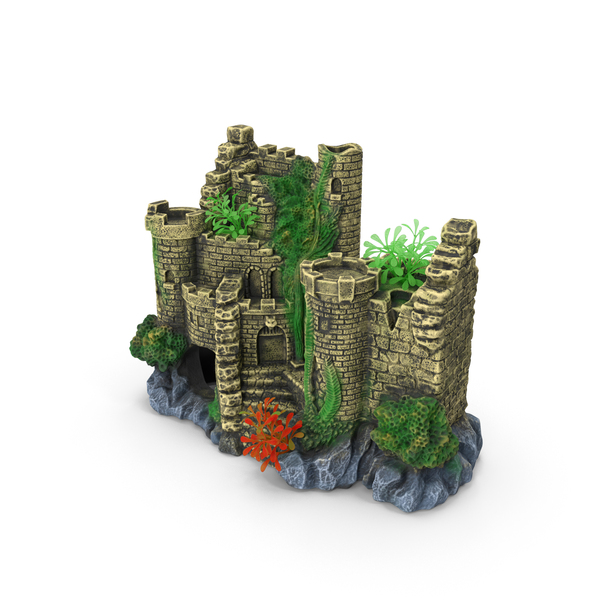 Aquarium Object Castle Ruin Hideout PNG & PSD Images Aquarium Object Castle Ruin Hideout PNG & PSD Images