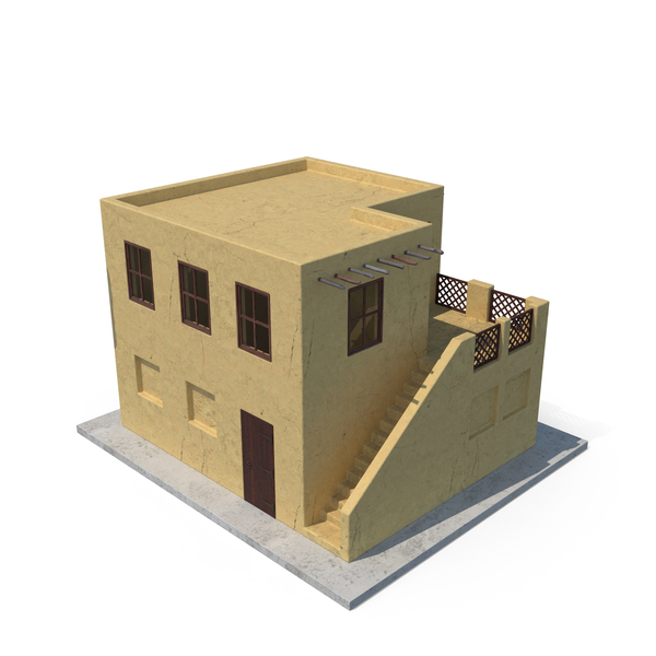 Arab: Arabian Style House With Staircase PNG & PSD Images Arab: Arabian Style House With Staircase PNG & PSD Images