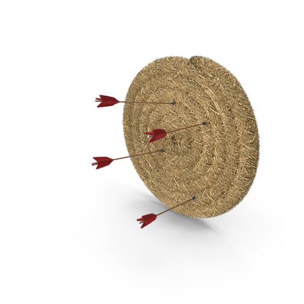 Archery Hay Bale Roll Target Practice PNG & PSD Images