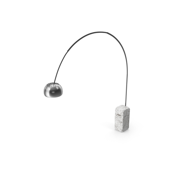 Floor: Arco Lamp by Castiglioni for FLOS PNG & PSD Images Floor: Arco Lamp by Castiglioni for FLOS PNG & PSD Images