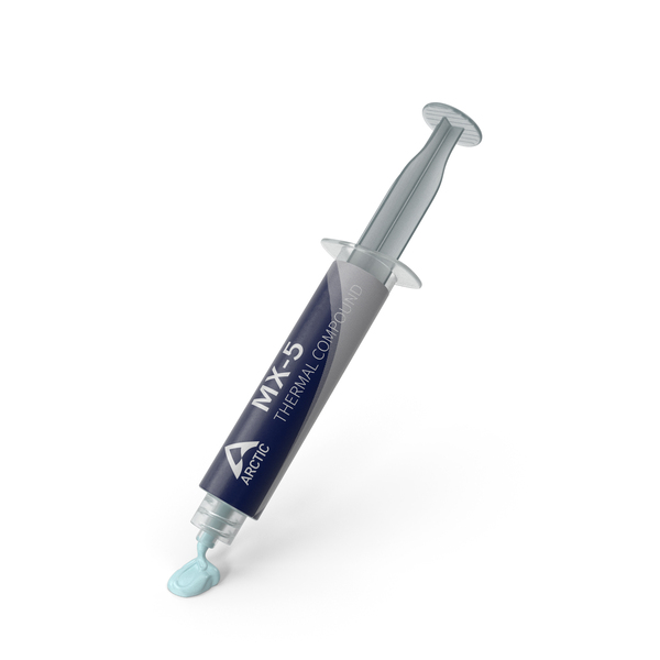 Arctic MX-5 Thermal Paste Syringe PNG & PSD Images Arctic MX-5 Thermal Paste Syringe PNG & PSD Images