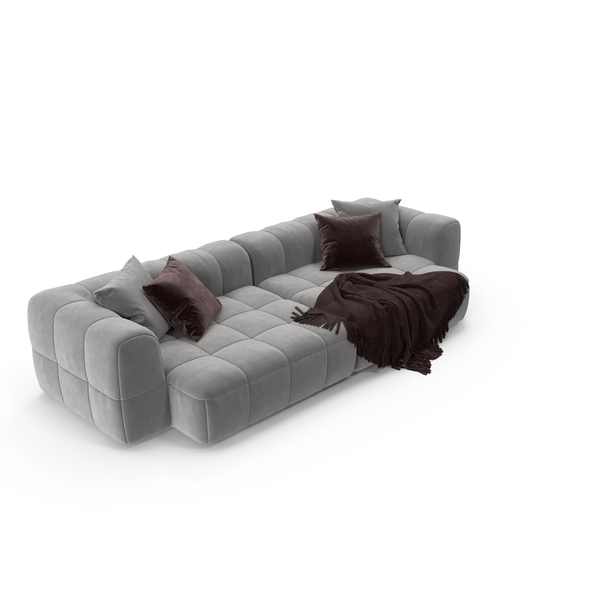Sectional: Arflex Strips Sofa PNG & PSD Images