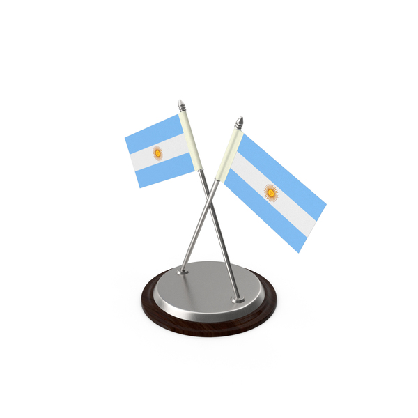 Argentina Desk Flag PNG & PSD Images