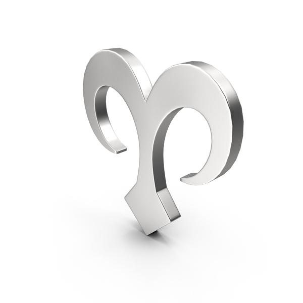 Aries Astrology Symbol Silver PNG Images & PSDs for Download ...