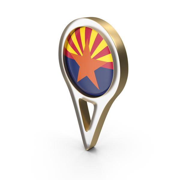 Symbols: Arizona Flag Location Pin Symbol PNG & PSD Images Symbols: Arizona Flag Location Pin Symbol PNG & PSD Images