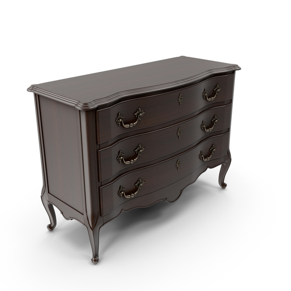 Arles Regency Dresser PNG & PSD Images