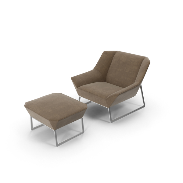 Arm Chair: Armchair and Ottoman PNG & PSD Images Arm Chair: Armchair and Ottoman PNG & PSD Images