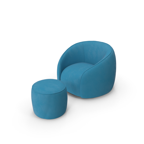 Ottoman: Armchair And Pouf Baloo PNG & PSD Images Ottoman: Armchair And Pouf Baloo PNG & PSD Images