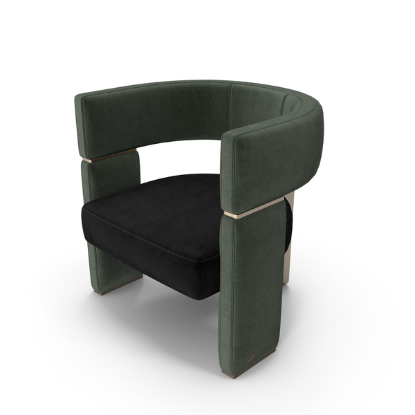 Arm Chair: Armchair Margaret by Fendi Casa PNG & PSD Images
