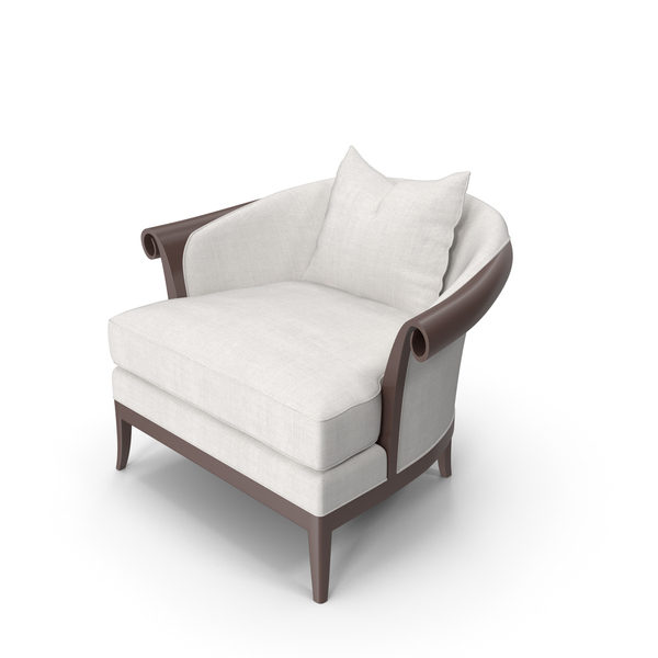 Arm Chair: Armchair with Twisted Handles PNG & PSD Images Arm Chair: Armchair with Twisted Handles PNG & PSD Images