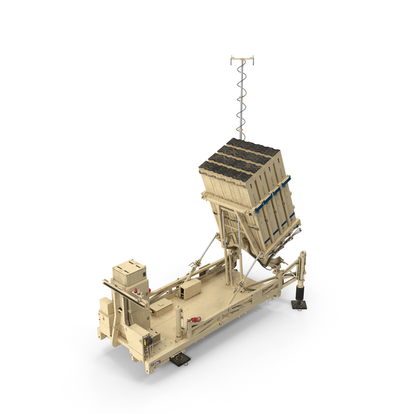 Rocket Launcher: Armed Iron Dome Mobile Air Defense System PNG & PSD Images