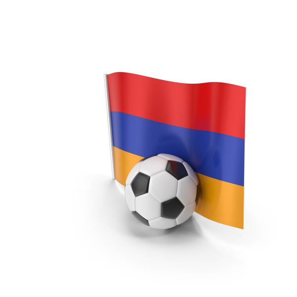 Armenia Flag With Foot Ball PNG & PSD Images Armenia Flag With Foot Ball PNG & PSD Images
