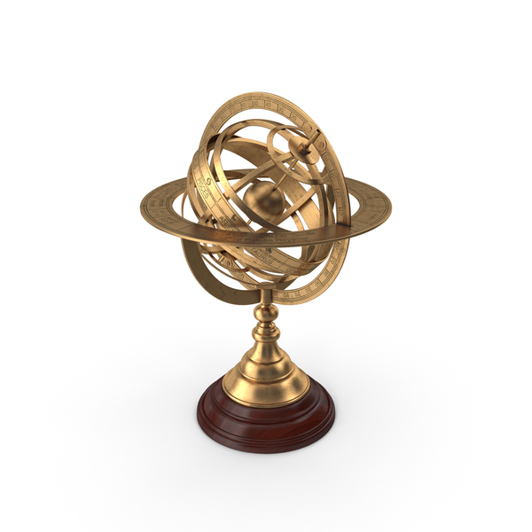 Armillary Sphere PNG Images & PSDs for Download | PixelSquid - S10604990A