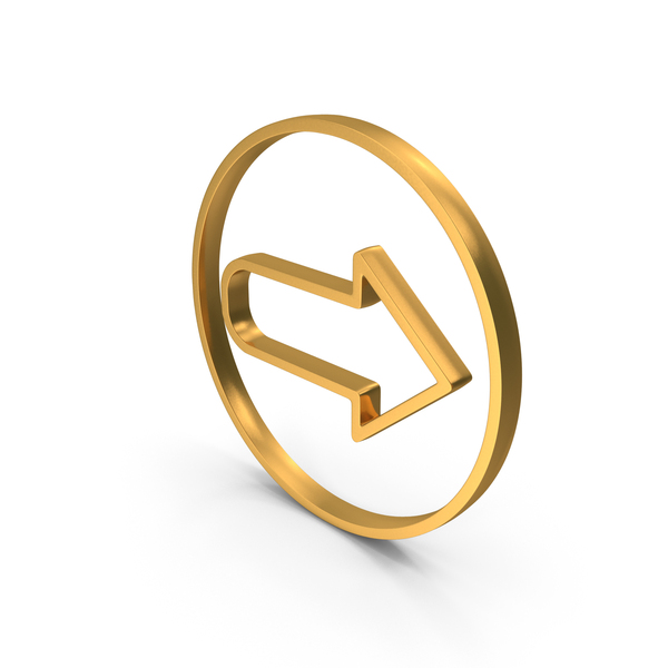 Computer Icon: Arrow Circle Gold PNG & PSD Images Computer Icon: Arrow Circle Gold PNG & PSD Images