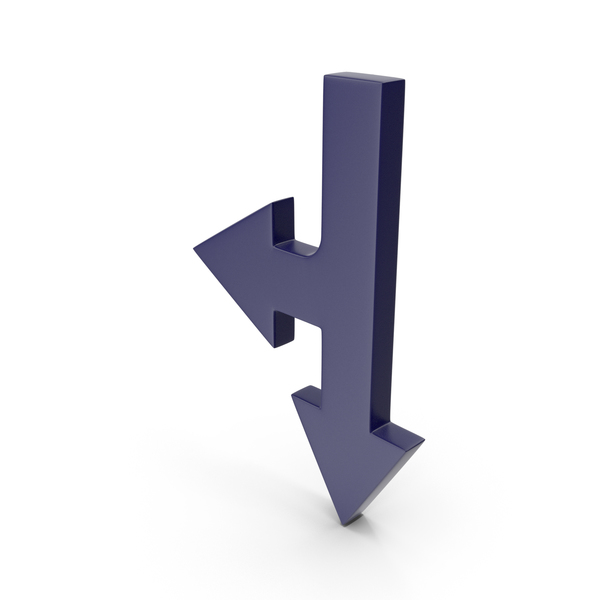 Arrow Dark Blue PNG & PSD Images