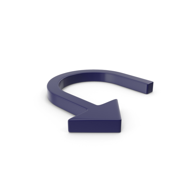 Arrow Dark Blue PNG & PSD Images
