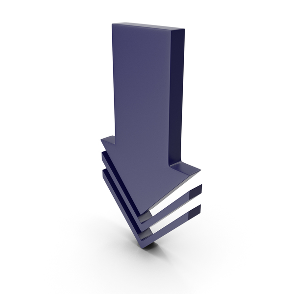 Arrow Dark Blue PNG & PSD Images