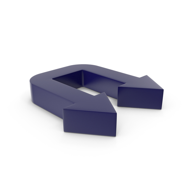 Arrow Dark Blue PNG & PSD Images