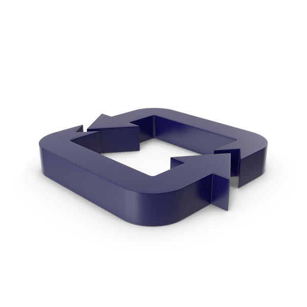 Directional: Arrow Dark Blue PNG & PSD Images