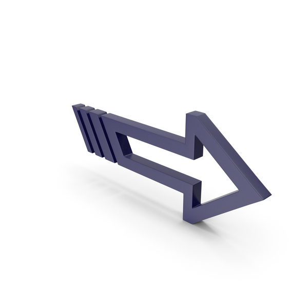 Arrow Dark Blue PNG & PSD Images