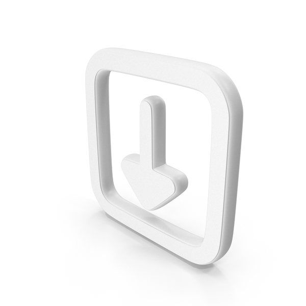 Symbols: Arrow Down White Symbol PNG & PSD Images Symbols: Arrow Down White Symbol PNG & PSD Images