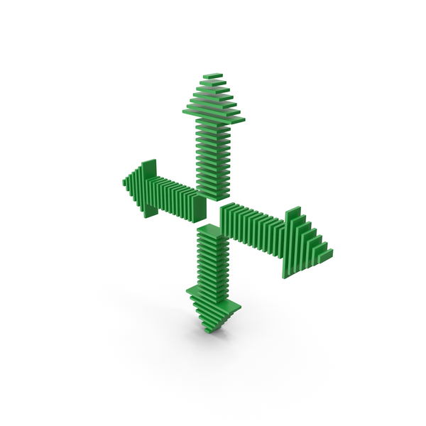 Directional: Arrow Green PNG & PSD Images