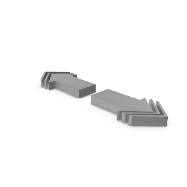 Directional: Arrow Grey PNG & PSD Images Directional: Arrow Grey PNG & PSD Images