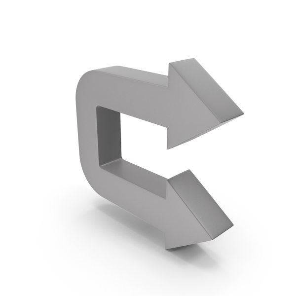 Directional: Arrow Grey PNG & PSD Images