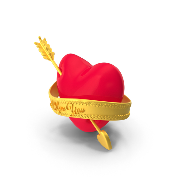 With: Arrow In A Heart PNG & PSD Images With: Arrow In A Heart PNG & PSD Images