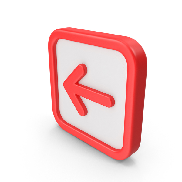 Directional: Arrow Left Icon PNG & PSD Images