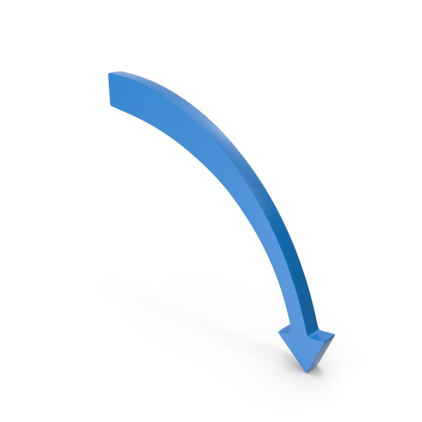 Arrow Loss Down Directional PNG & PSD Images