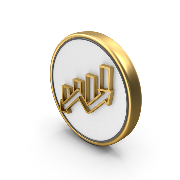 Arrow Loss Profit Chart Coin PNG & PSD Images