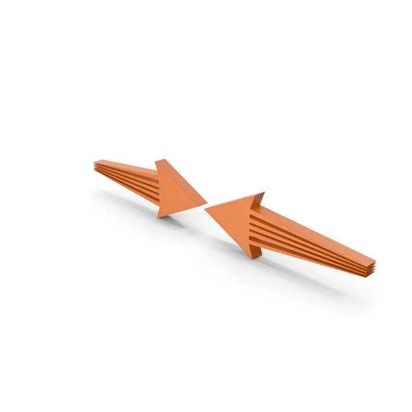 Arrow Orange PNG & PSD Images