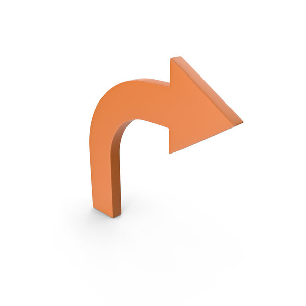 Directional: Arrow Orange PNG & PSD Images