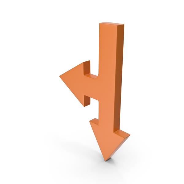 Directional: Arrow Orange PNG & PSD Images
