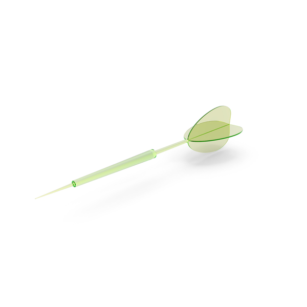 Darter: Arrow Shape Dart Plastic Green Glass PNG & PSD Images