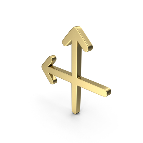 Directional: Arrow Showing Up And Left Direction Shape Gold PNG & PSD Images Directional: Arrow Showing Up And Left Direction Shape Gold PNG & PSD Images