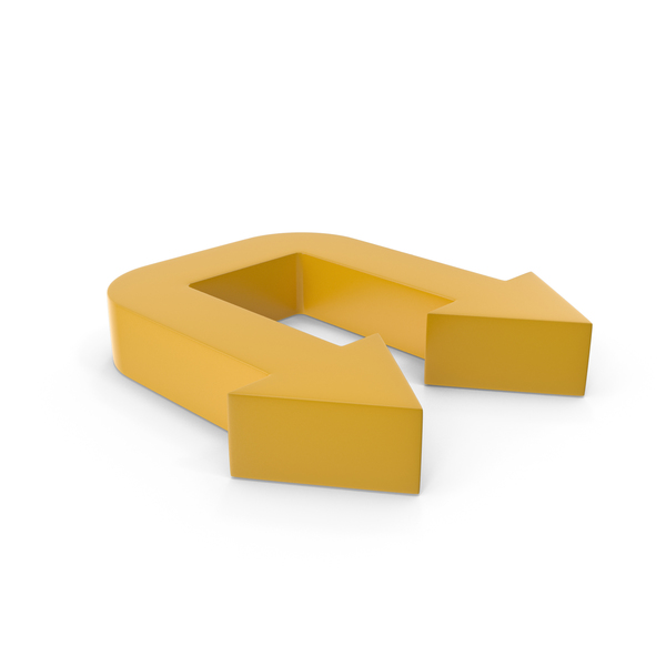 Arrow Yellow PNG & PSD Images