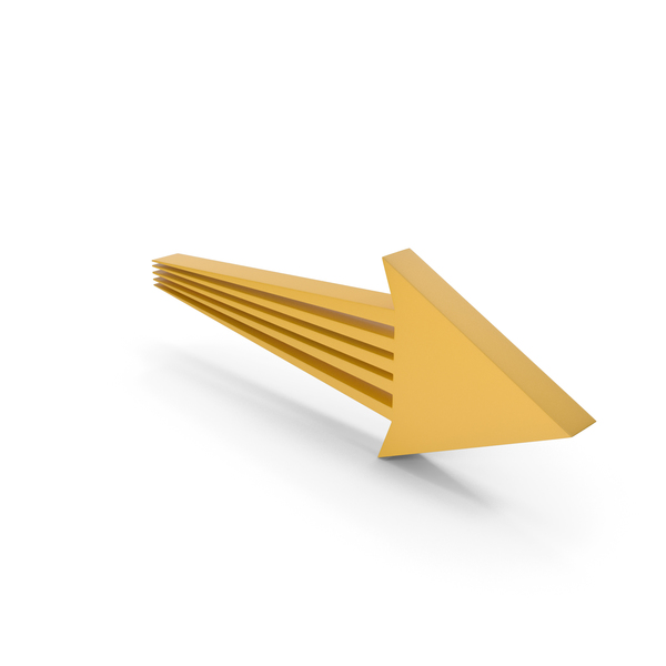 Arrow Yellow PNG & PSD Images Arrow Yellow PNG & PSD Images