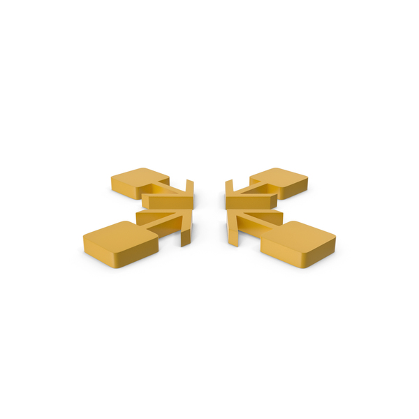Directional: Arrow Yellow PNG & PSD Images